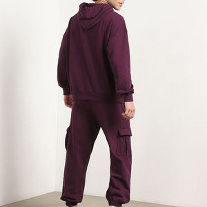 Chándal Urbano Informal con Capucha para Hombre, Corte Regular, Cómodo para Uso Diario - Product Image 2