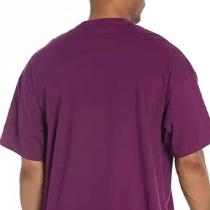 T-shirts surdimensionnés pour hommes en coton, design personnalisé, légers, respirants, de qualité supérieure, à prix avantageux - Product Image 5