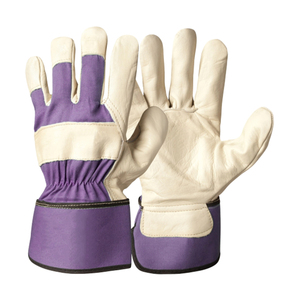 Recién llegado, guantes de trabajo de cuero, guantes de trabajo canadienses, guantes de seguridad de trabajo de cuero dividido de vaca, la mejor protección en la mano - Product Image 5