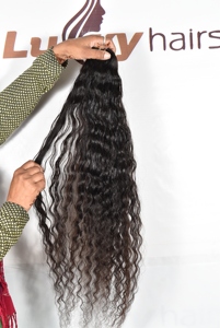 วิกผมมนุษย์ผมชาวอินเดียแบบไม่ผ่านกระบวนการผมธรรมชาติแบบไม่ผ่านกระบวนการผมมนุษย์แบบหยิกสำหรับทำหนังกำพร้า - Product Image 3