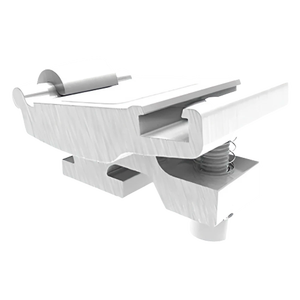 Pince d'extrémité dissimulée universelle Quick Mount PV QMR-HEC-A-20 pour l'installation de panneaux solaires - Product Image 1