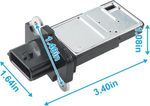 Nissan Infiniti 04-14 için toplu hava akış sensörü metre MAF Altima 06-12 Sentra 03-09 350Z 2005-2019 Frontier 09-15 370Z 04-19 - Product Image 3