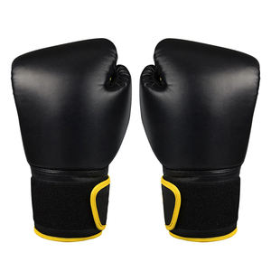 Guantes de Boxeo Profesionales de Cuero para Hombre, Tamaño y Color Personalizables, Duraderos, Transpirables, Antiarrugas - Product Image 2