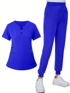 Ensemble de gommages médecin infirmière uniformes médicaux ensemble de jogger pour femmes accessoires d'hôpital vêtements de travail chirurgicaux pour salle d'opération - Product Image 3