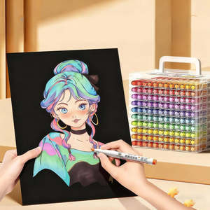 <b>Set</b> of Acrylic Paint Brushes for <b>Art</b> Enthusiasts Soft Fieltro Pinceles - Product Image 2