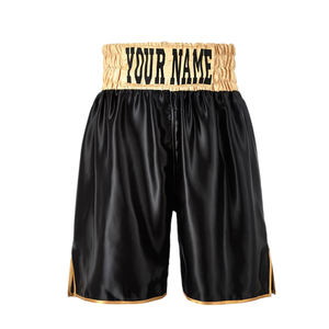 Pantalones cortos de boxeo de alta calidad 2025 al por mayor Plain Fight MMA logotipo personalizado MMA Grappling Short Arm Fight Shorts arte marcial tailandés - Product Image 1