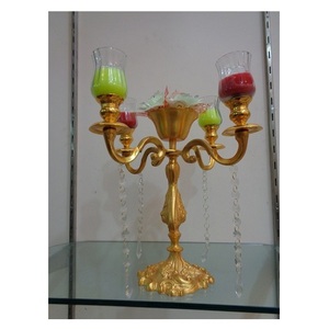 Candelabras Wedding <b>Table</b> Centerpiece Luxury Candelabra Metal Candle Holder For Home <b>Decoration</b> And For <b>Parties</b> - Product Image 1