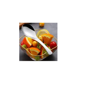 Cuillère à soupe en acier inoxydable 100% véritable cuillère à soupe en acier inoxydable artisanat pour la cuisine et la table à manger décorer - Product Image 4