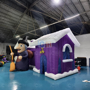 Carpa inflable para Halloween, decoración <span class=keywords><strong>de</strong></span> fiesta <span class=keywords><strong>de</strong></span> publicidad, casa inflable <span class=keywords><strong>de</strong></span> bruja, tienda <span class=keywords><strong>de</strong></span> casa para Halloween - Product Image 2