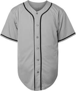 Uniformes et maillots de baseball pour équipe, axés sur le confort, avec tissu respirant et léger, anti-UV, séchage rapide, couleurs et logo personnalisables - Product Image 1