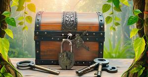 High Quality Safety Brass Keyed Padlock Hook Shape Brass Padlock Combination Security keyed Padlock Antique Laxmi ji <b>Lock</b> - Product Image 5