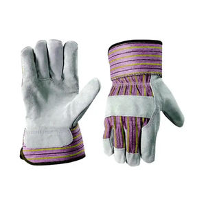 NOUVEAU Gants de travail en cuir de vachette OEM Style uni Taille moyenne et grande Gants de mécanicien en cuir personnalisés Vente en gros OEM - Product Image 2