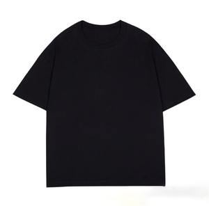 Vêtements écologiques respirants en coton peigné blanc à manches courtes, 120 g, avec logo personnalisé OEM imprimé, pour la publicité culturelle - Product Image 3