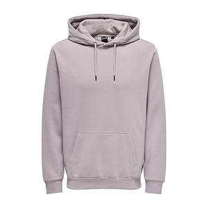 USA taille 100% Polyester hommes couleur unie blanc pull à capuche sweat pour presse à chaud impression Logo coupe régulière hommes sweats à capuche - Product Image 6