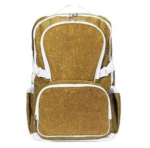 Mochila de viaje impermeable con purpurina para niñas con Panel Solar RFID, forro de lino GPS antirrobo para animadoras para equipos de animadoras de estudiantes - Product Image 1