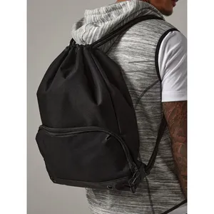 Custom Athleisure Gymsac <b>Backpack</b> for Merchandising Promotional <b>Drawstring</b> Sportpacks - Product Image 4