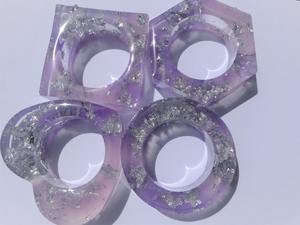 Rond de serviette de qualité supérieure Multi couleur résine rond de serviette décoration de Table porte-serviettes porte-mouchoirs vaisselle de fête de mariage - Product Image 4