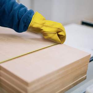 Guantes de cuero de oveja Guantes de conductor de cuero de ajuste cómodo para la seguridad de las manos Guantes de conducción de cuero de transferencia de calor para trabajar - Product Image 4