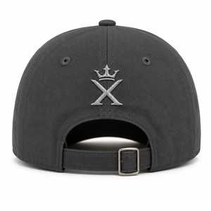 Gorra de Béisbol Personalizada de 6 Paneles, Estilo Urbano, Poliéster/Algodón, Corona Bordada en 3D con Logotipo X, Ajustable, Bordado Premium en la Parte Delantera - Product Image 2