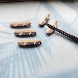 VITRAPRO-Soporte de madera con logotipo personalizado para palillos, soporte creativo para palillos, restaurante - Product Image 5