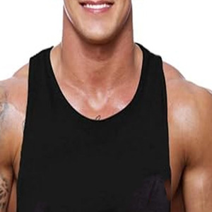 <b>Men</b> Tank Top Plus Size Breathable Summer Polyester Gym <b>Singlet</b> Sleeveless Sublimation Print Knitted - Product Image 2