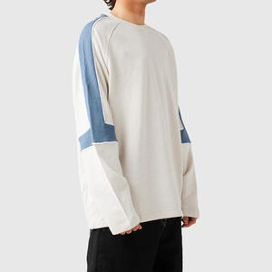 Nouvelle mode 2025 dernière surdimensionné coton mélangé hommes sweats surdimensionnés vêtements d'hiver Logo personnalisé surdimensionné sweats unis - Product Image 2