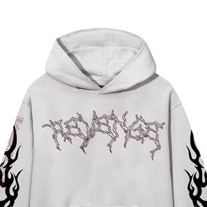 Cozy Warm Men Hoodie con Polar Interior Pullover Sudadera Diseño para la temporada fría Casual o ropa de calle al aire libre - Product Image 4