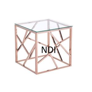 Table basse ronde de style moderne avec finition antique, décorative pour la maison, l'hôtel, le restaurant, la décoration de mariage, utilisation comme table d'appoint de canapé - Product Image 6