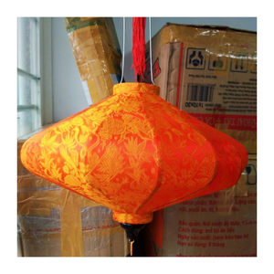 Handmade Decorative Silk <b>Lanterns</b> - Premium Bamboo and <b>Rattan</b> Design for Warm Indoor Lighting and Special Events - Product Image 5