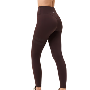 Womens High Waist Full Length Lace Solid Yoga <b>Leggings</b> Stretch Fitness Gym Workout Running Training Activewear - Product Image 3