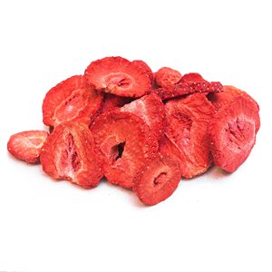 Fresas Liofilizadas en Rodajas 300g Sabor Dulce Envasadas al Vacío Sin Azúcar Añadido ni Aditivos - Product Image 1
