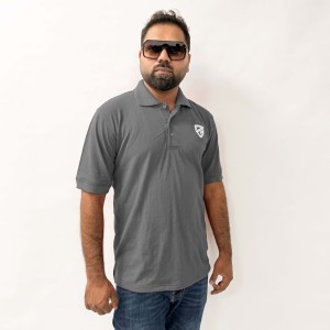 เสื้อโปโลผ้าฝ้ายสำหรับผู้ชายเสื้อพลัสไซส์ระบายอากาศใส่สบายปรับแต่งสีได้ตามต้องการ - Product Image 1