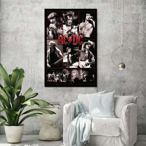 Modern AC/DC <b>Poster</b> Made of Durable Paper for Wall Decor - Product Image 2