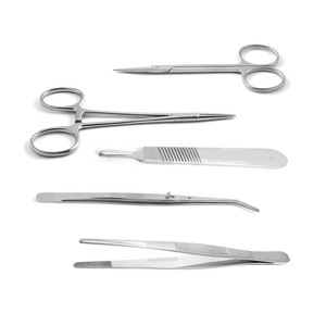 Ensemble de 5 pièces de kits d'instruments de chirurgie plastique, instruments chirurgicaux en plastique de bonne qualité par debonairii - Product Image 1