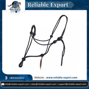 Arnés de caballo ajustable de cuerda trenzada de cabestros ecuestres de nailon de alta calidad - Product Image 4
