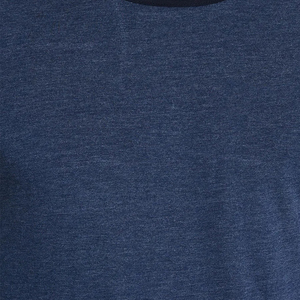 Haider-camiseta personalizada de manga larga para hombre, camisa con puños acanalados azules y cuello redondo, color azul, la más vendida, a la venta - Product Image 4