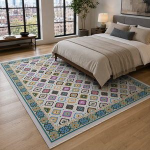 Netline Home Evening Heritage Golden Ochre <b>Washable</b> <b>Rug</b> - Product Image 3
