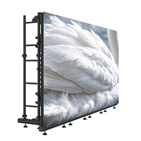 Écran LED incurvé P3.91 pour extérieur, panneau vidéo mural XGCLED, location, 500x500mm, IP65, étanche, utilisation pour scène, événements, publicité