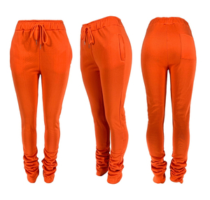 Pantalon de survêtement personnalisé à taille élastique, de haute qualité, pour hommes, décontracté, uni, streetwear - Product Image 1