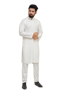 Ensemble Shalwar Kameez pour hommes en gros, 100% coton, vêtements décontractés, sans plis et à séchage rapide, toutes saisons, service OEM - Product Image 6