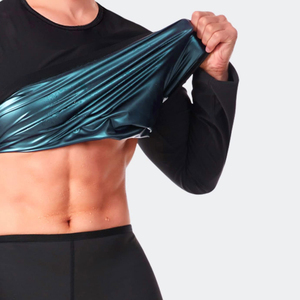 Hombres Sauna Sudor Calor Atrapa Cremallera Cintura Entrenador Fajas Camiseta sin mangas Pérdida de peso Body Shaper Sudadera Fitness Camisa Chaleco - Product Image 2