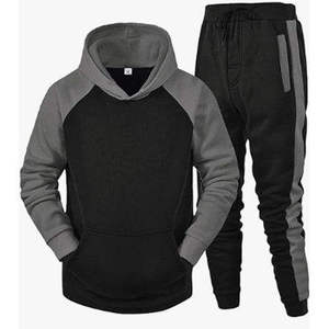 Survêtements en gros fabriqués à partir de 100% polyester, avec protection anti-UV, survêtements pour hommes tendance, survêtements unis respirants - Product Image 1