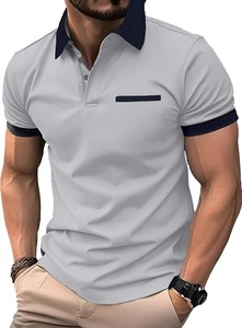 Polos Personalizables de Alta Calidad para Hombre, Talla XL, Lona, OEM/ODM, Bordado, Impresión, Sólido, Venta al Por Mayor, Fabricación - Product Image 5