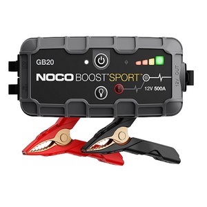 Nouveau démarreur de batterie NOCO Boost GB20 500A UltraSafe - Batterie de secours au lithium 12V, boîte de démarrage portable - Product Image 1