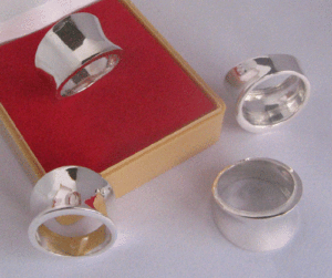 Anillo Bohemio Romántico con Piedra Natural Engastada en Plata con Tecnología de Bisel para Uso Diario - Product Image 1