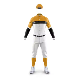 เสื้อเบสบอลแบบสั่งทำประสิทธิภาพสูงเครื่องแบบทีมพิมพ์ซับลิเมชันสีเต็มรูปแบบและวัสดุน้ำหนักเบา - Product Image 1