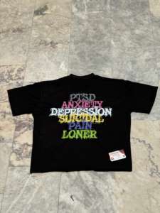 T-shirt de sport en coton pour femme Coupe ample et manches courtes avec t-shirts imprimés respirants T-shirts confortables à manches courtes - Product Image 4