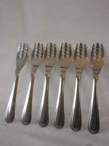 Ensemble de fourchette en acier inoxydable argenté élégant couverts de qualité Utwnsil pour restaurant hôtel et fête - Product Image 6