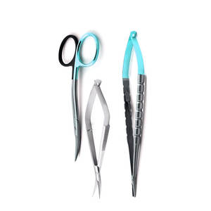 Ensemble d'instruments de microchirurgie manuels en acier inoxydable de qualité supérieure pour une utilisation hospitalière avec des options personnalisables - Product Image 2