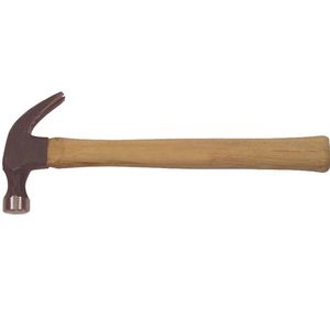 Gran oferta de Metal de acero inoxidable de calidad superior con mango de madera Martillo de herradura para el cuidado de herraduras de caballos - Product Image 2